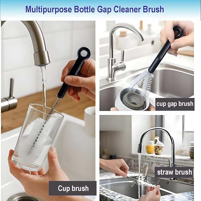 3-Pack Bottle Cleaning Brush Set - Image 5