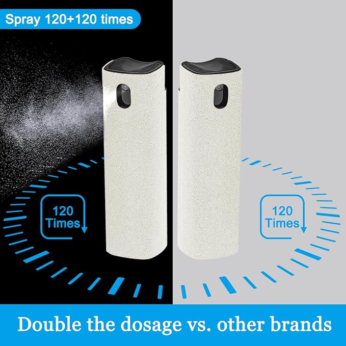 walrfid 2Pcs Car Screen Cleaner, Laptop Screen Cleaner Spray and Wipe, - Image 5