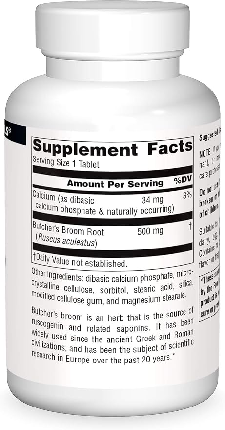 Source Naturals Butcher's Broom Dietary Supplement - Image 3