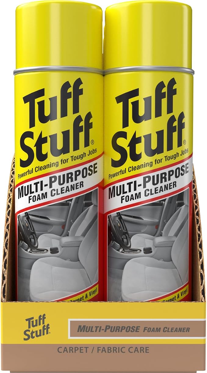Tuff Stuff Multi-Purpose Foam Cleaner, Use on Car Interior, 22 Oz Each - Image 7