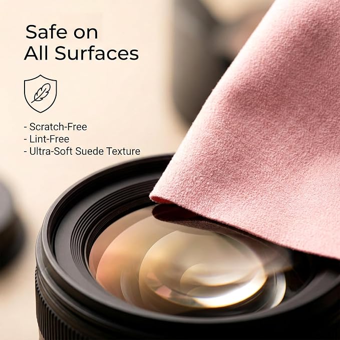 5PCS Extra Large Glasses Cleaning Cloths, Eyeglass Cleaning Cloth - Image 3