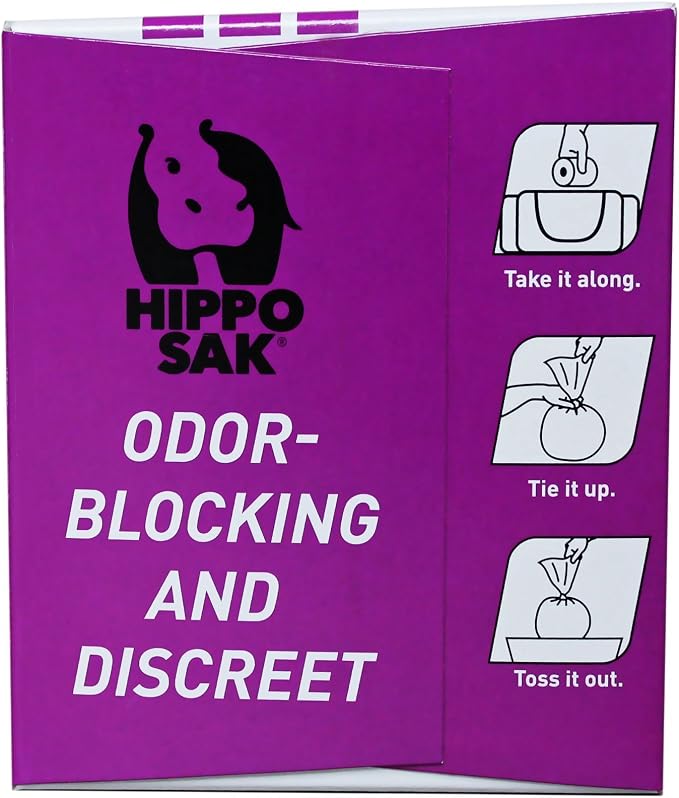 Hippo Sak Incontinence Undergarment Disposal Bags - Image 3