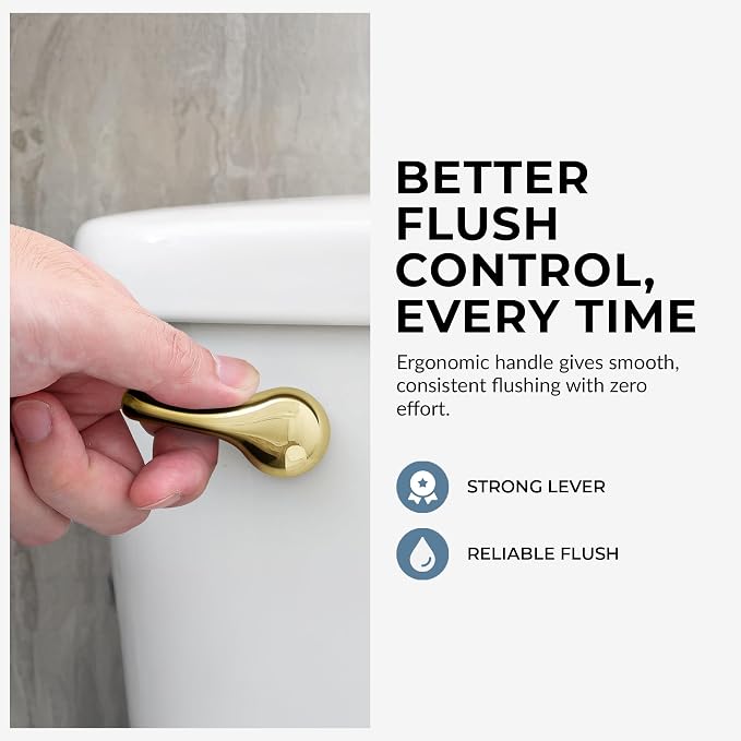 Qualihome Gold Toilet Handle - Image 5