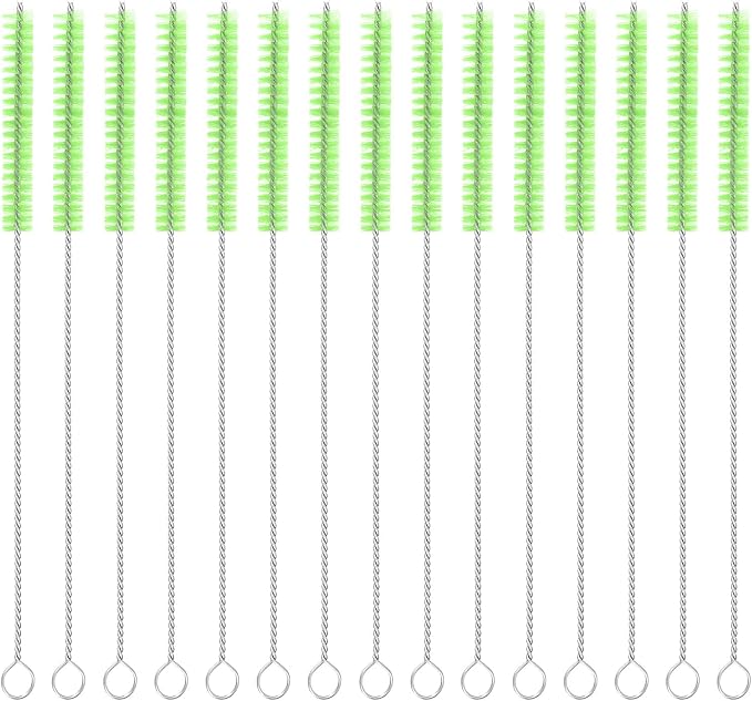 uxcell 15Pcs Drinking Straw Cleaning Brushes, Sippy Cup, Bottle and Tube by uxcell