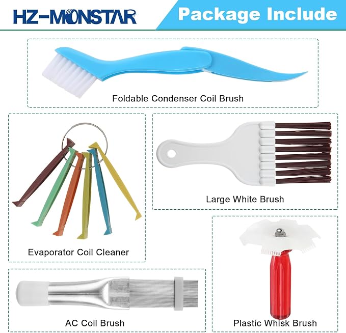 5PCS Air Conditioner Condenser Fin Comb Set, Air Conditioner Fin Comb, AC Fin - Image 7