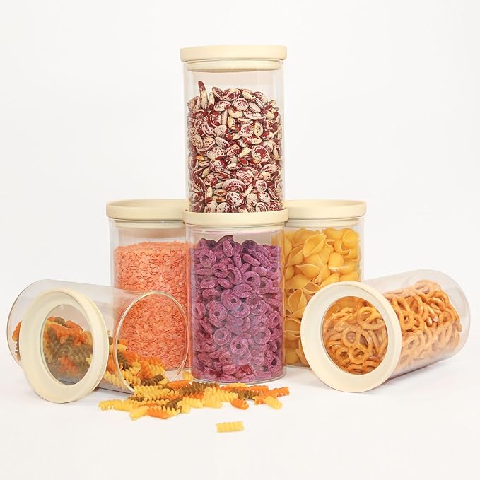 Urban Green Glass Food Storage Jar - Image 2