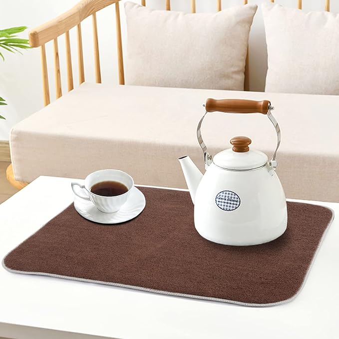 SINLAND Microfiber Dish Drying Mat Super Absorbent Dish Drying Pad - Image 8