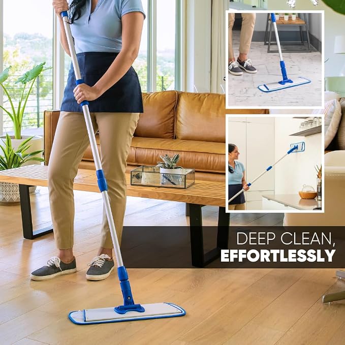 Bulk 18" Microfiber Wet Mop Pads Wholesale - Image 4