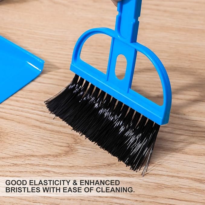 Mini Dustpan and Broom Set Portable Plastic Brush Set used - Image 8