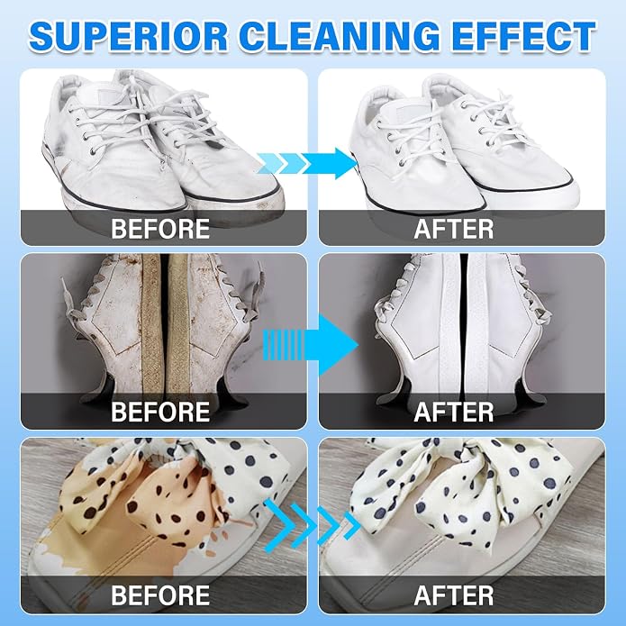 Shoe Cleaner, 6.76 fl oz Shoe Cleaning Kit - Image 3
