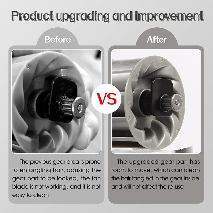Upgraded Pet Hair Power Brush Tool Attachment - Image 5