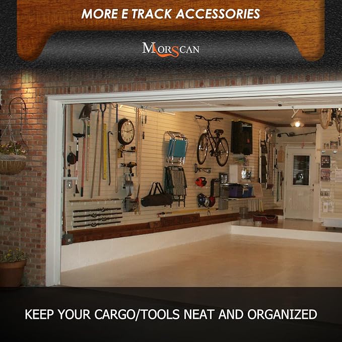6-Pack E-Track Steel Tool Holders, Tools Stable, E Track Shovel Holder - Image 7