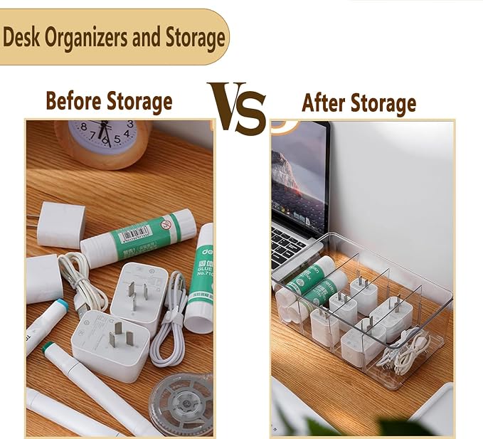 5 Pack Pantry Organizers and Storage, 4 compartment Snack Containers - Image 6