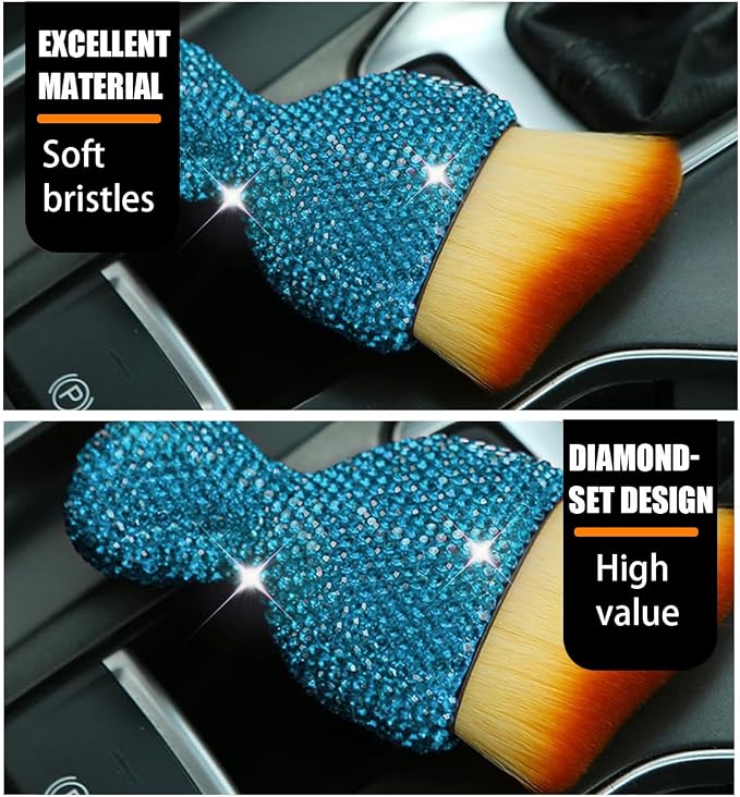 zipelo Auto Interior Dust Brush, Car Detailing Cleaner Brush - Image 5