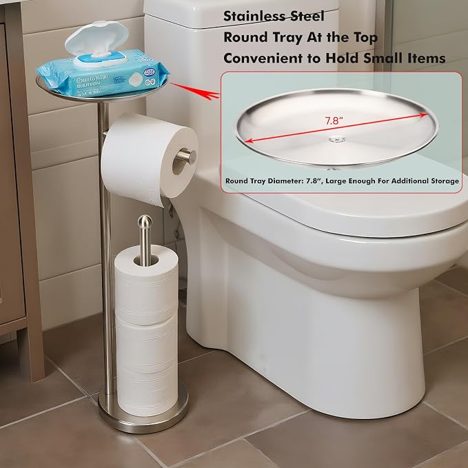 Freestanding Toilet Paper Holder - Image 2