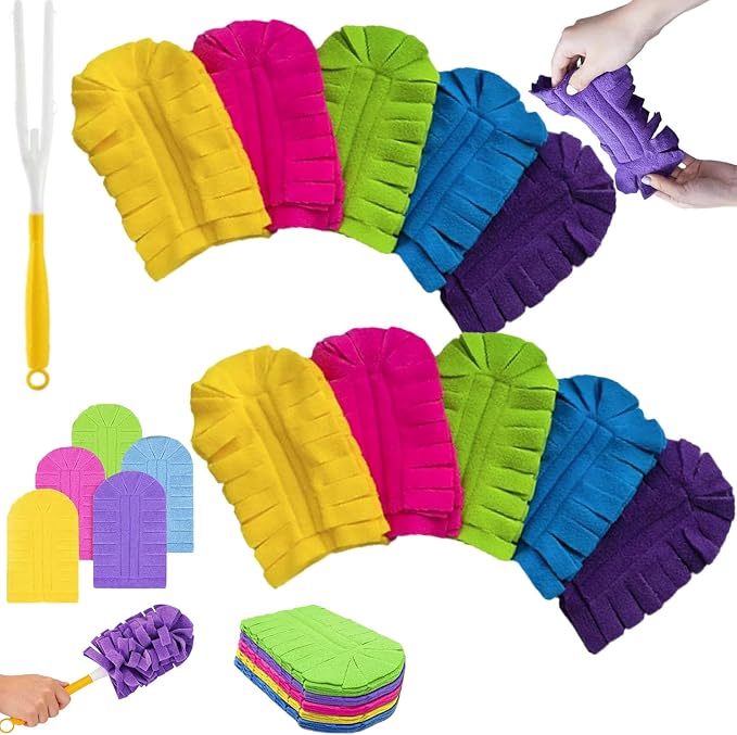 360° Electrostatic Duster Refills, Reusable & Washable Pads by Unknown