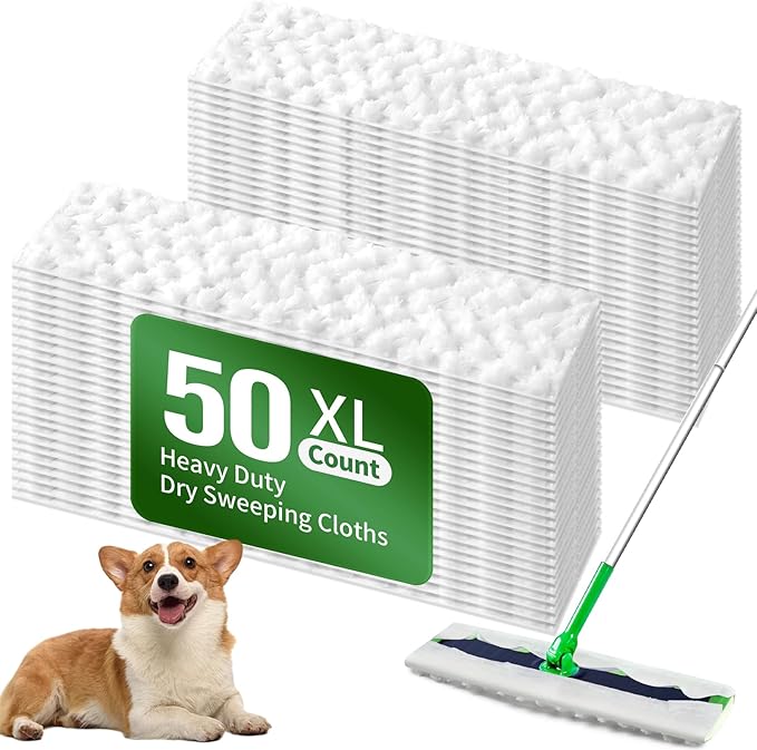 Heavy Duty Dry Sweeping Cloths Compatible by Senowi