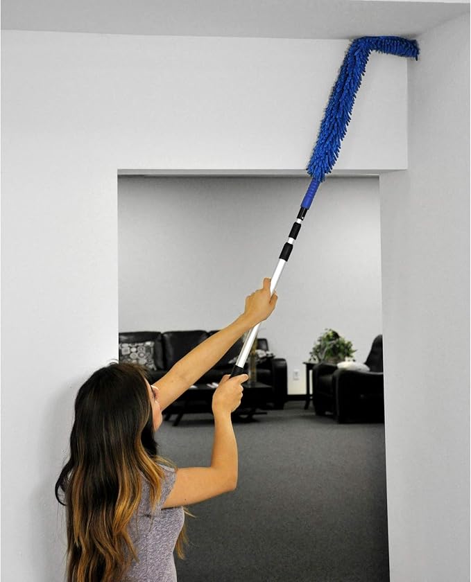 CleanAide Handheld Reusable Microfiber Flex Duster - Image 8