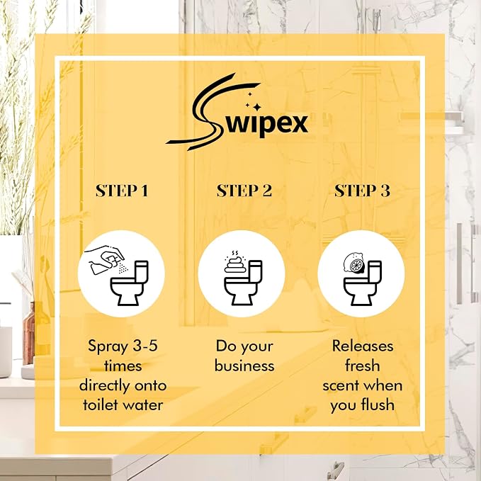 Toilet Spray for Poop Lemon, 100% Natural Plant Essential Oil, Bathroom Spray - Image 5