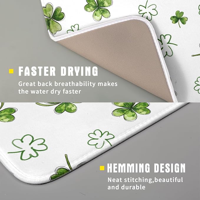 St Patricks Day Dish Drying Mat - Image 3