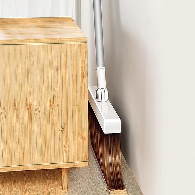 37.8in Broom and Dustpan Set Foldable Hand Broom - Image 6