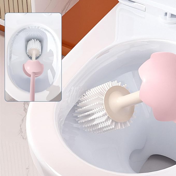 Dinosaur Shape Toilet Brush, TPR Bristles - Image 7