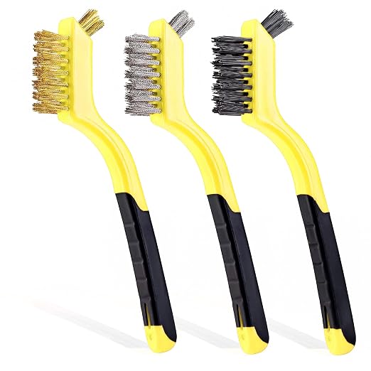 Wire Brush Set 3Pcs by Lavaxon-TheCleaningCompanion