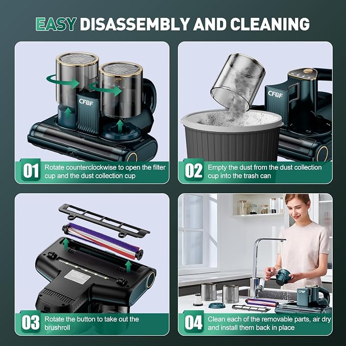 Mattress Vacuum Cleaner, Bed Vacuum Cleaner - Image 6