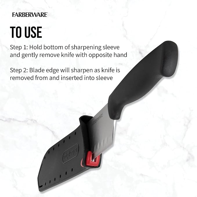 Farberware Edgekeeper 5-Inch Santoku Knife - Image 5