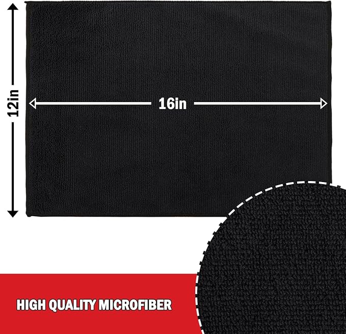 AIDEA Microfiber Cleaning Cloth 24 Pack, Microfiber Towels - Image 6