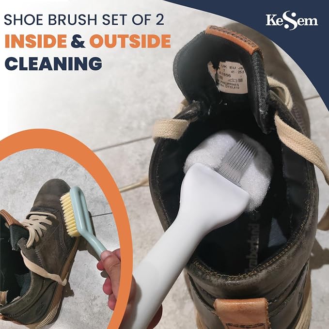 Shoe Cleaning Brush Set of 2 - Image 2