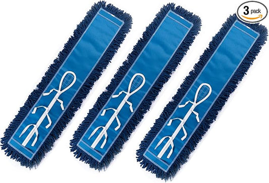 MATTHEW CLEANING 36'' Industrial Strength Cotton Dust Mop Refill Washable by MATTHEWCLEANINGPRODUCTS
