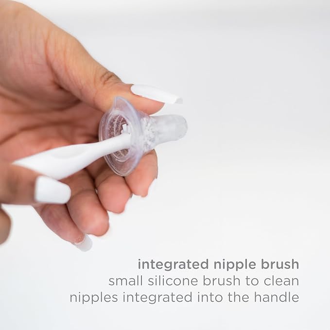 Ubbi Deluxe Baby Bottle Cleaning Set Includes a Nipple Brush - Image 5
