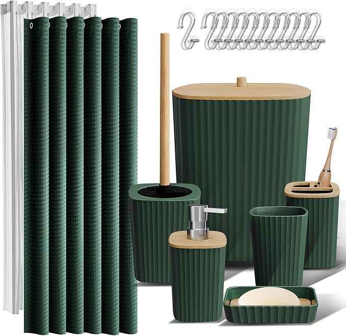 Clara Clark Bathroom Accessories Set by ClaraClark