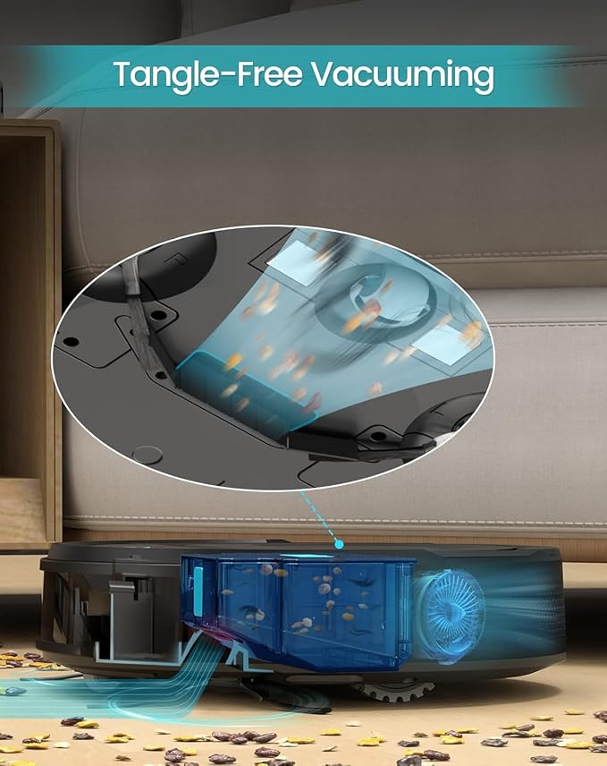 Lefant M210 Robot Vacuum Cleaner, 120-Min Runtime, Compact Design, Powerful - Image 3