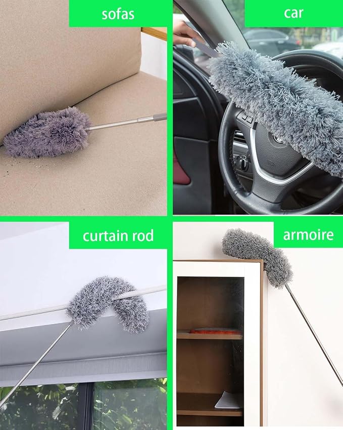 110" Extendable Feather Duster - Image 9