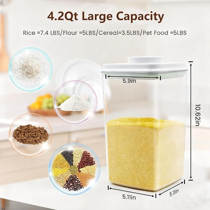 Pop Airtight Food Storage Containers Set - Image 3