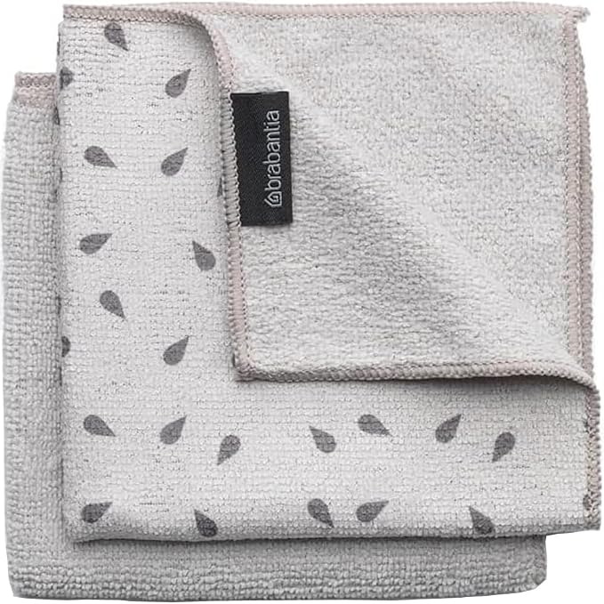Brabantia x2 Microfiber Cleaning Dish Cloths Absorbent Hygenic Rags by BrabantiaUSA