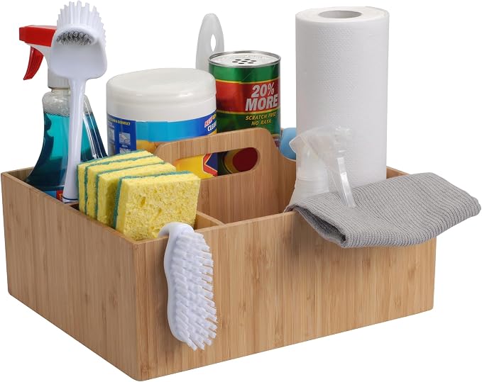 MobileVision Bamboo Multi-Purpose Caddy - Image 2