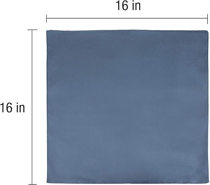 CleanAide Lint-Free & Scratch-Free Reusable Suede Microfiber Cloths, - Image 5