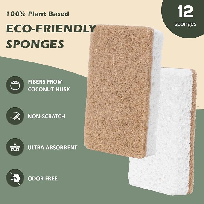 Plant-Based Kitchen Sponges - Image 2