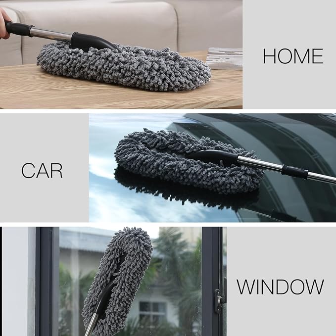 IPELY 3 Pack Large Microfiber Car Duster Exterior Scratch Free - Image 5