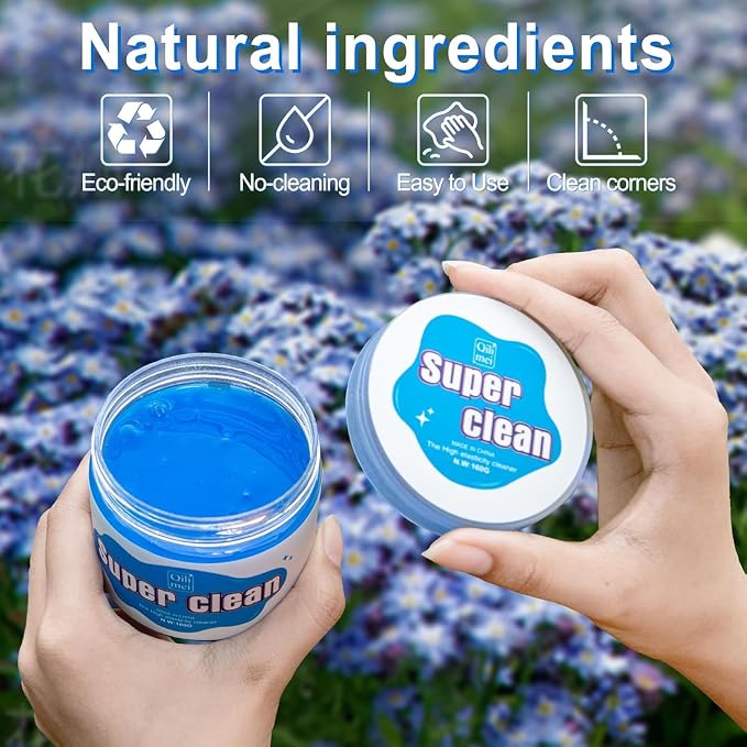 Car Cleaning Gel Detailing Putty, Automotive Interior Cleaning Slime, Car Vent - Image 4