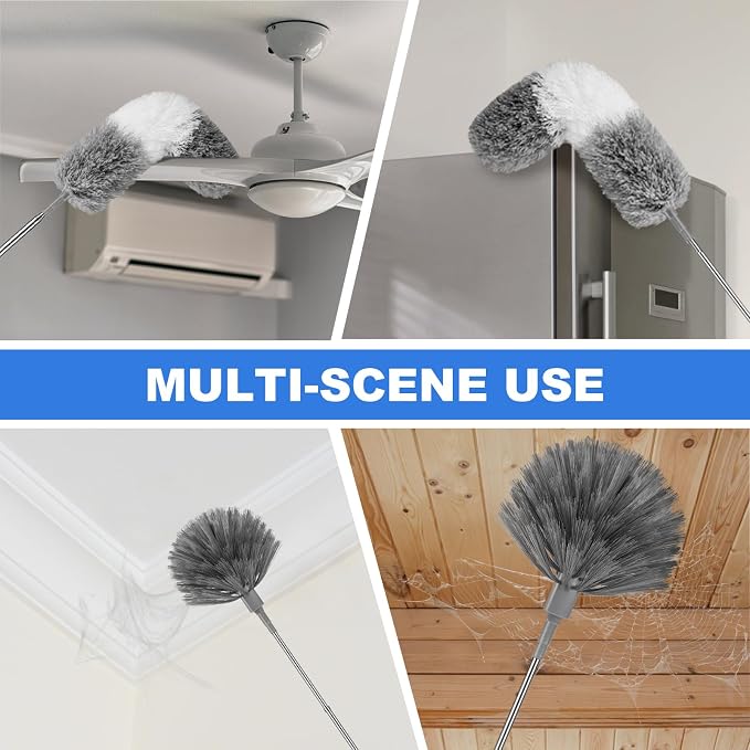 Dusters for Cleaning, Cobweb Duster Feather Duster - Image 6