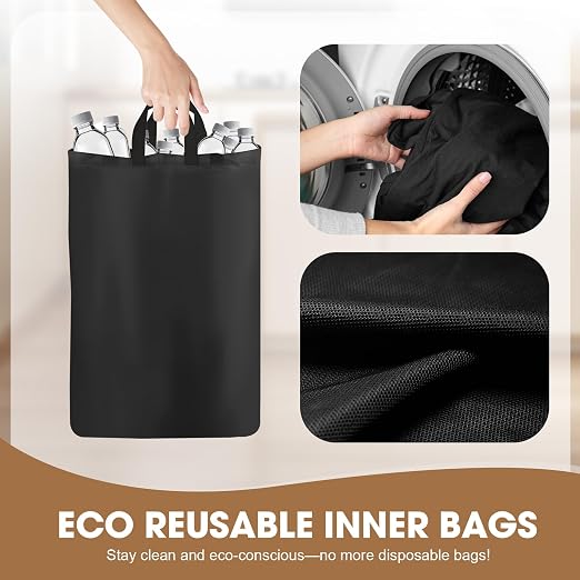 Recycling Bin for Kitchen 26 Gallon 100L, Indoor Recycle Bins - Image 5
