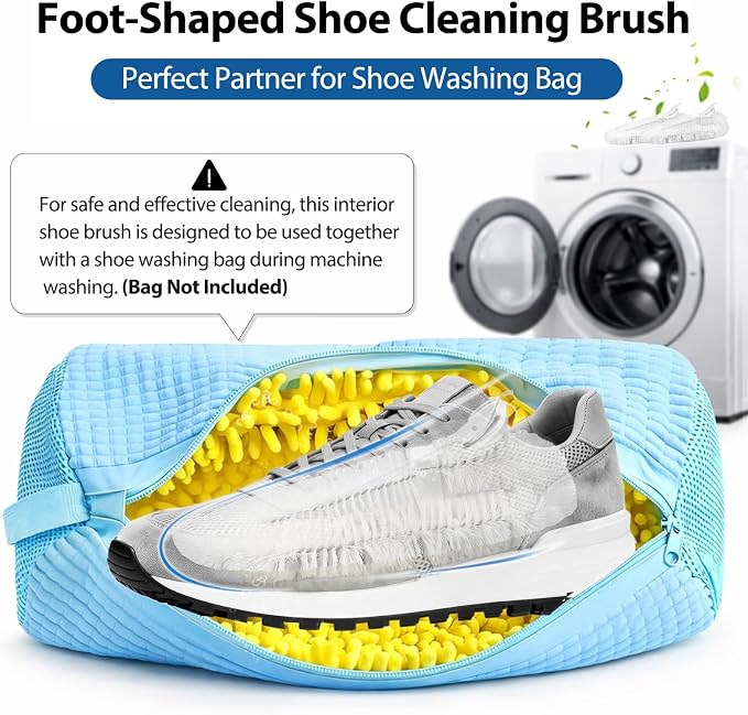 Shoe Washing Bag Cleaning Brush – Interior Shoe Cleaner - Image 2