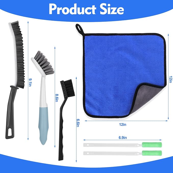 XANGNIER 6 Pcs Waffle Makers Clean Brush Kit - Image 7