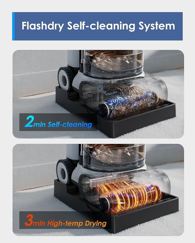 Tineco CARPET ONE Cruiser Smart Carpet Cleaner, Self-Cleaning and FlashDry - Image 5