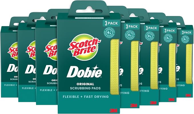 Scotch-Brite Dobie Pads, Dobie Sponge by Scotch-Brite
