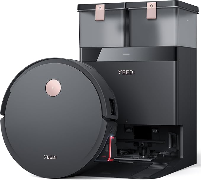 Yeedi S14 Plus Robot Vacuum and Mop, 000Pa Suction, OZMO Roller Mopping by yeedi